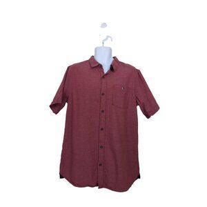 Modern Amusement Men's Shirt short sleeve button up Size XL